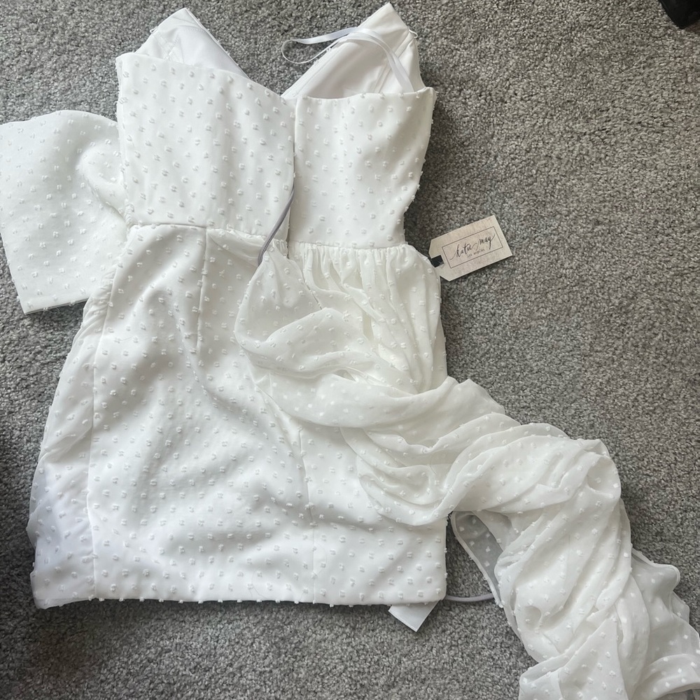 EDEN ROCK DRESS IN IVORY - Picture 4 of 4